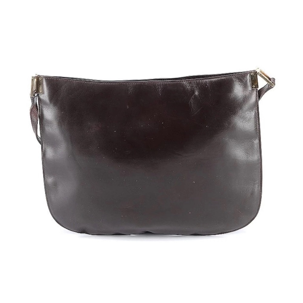Gucci Black and Gold Leather Bag